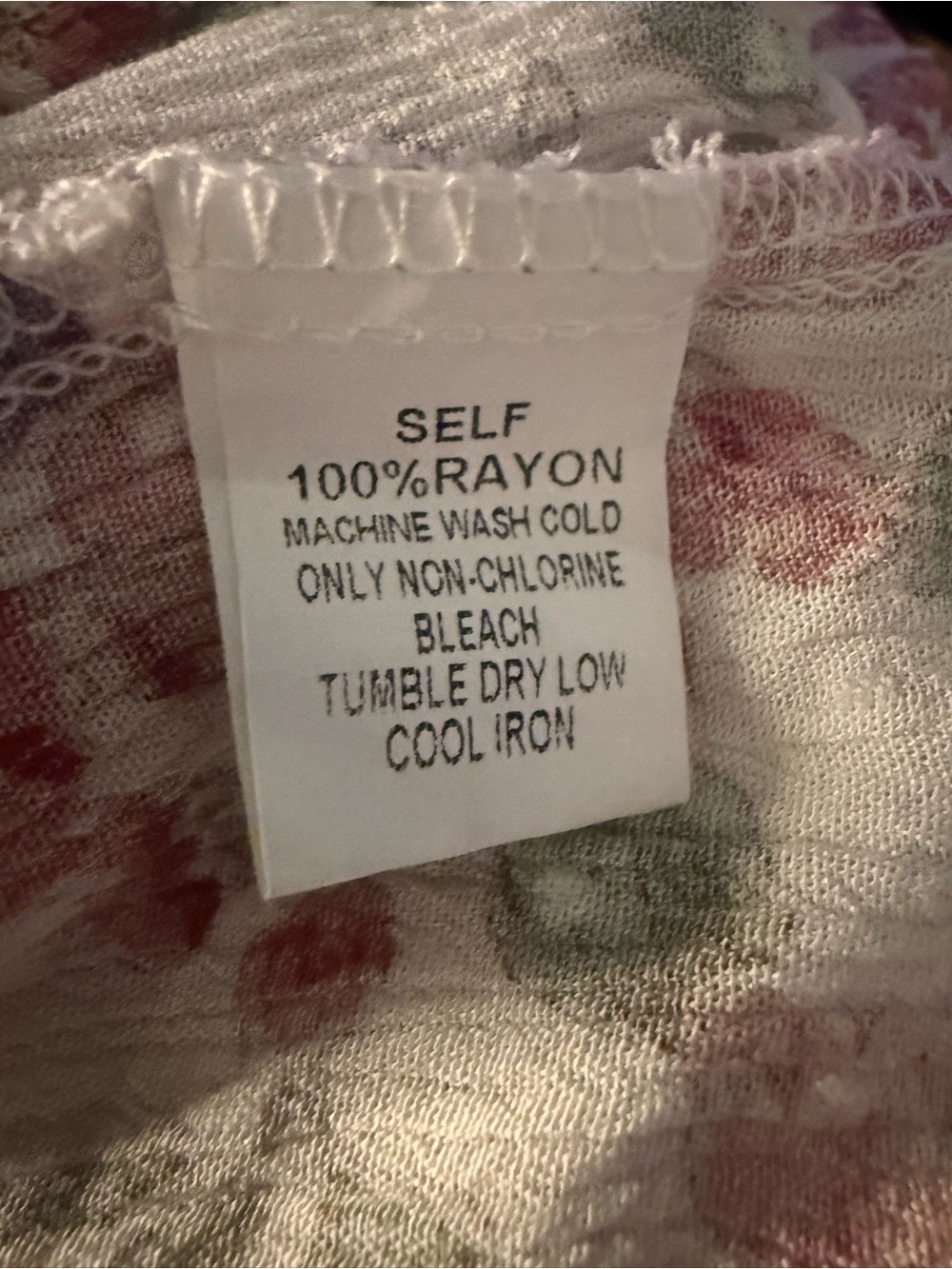 Paper Moon Brand Long Sleeve Floral Women’s Blouse Size 1X - Picture 8 of 8